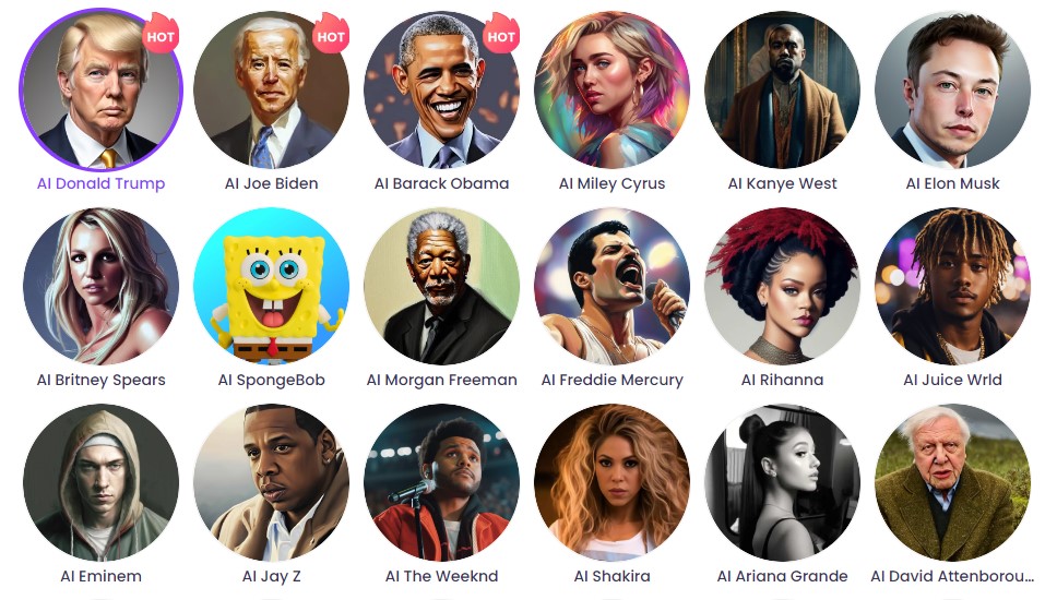 AI Celebrity Voice Generators: Transforming Modernontent Creation